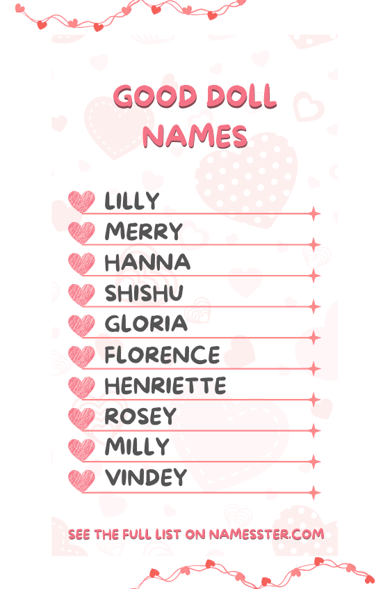 Good Doll Names