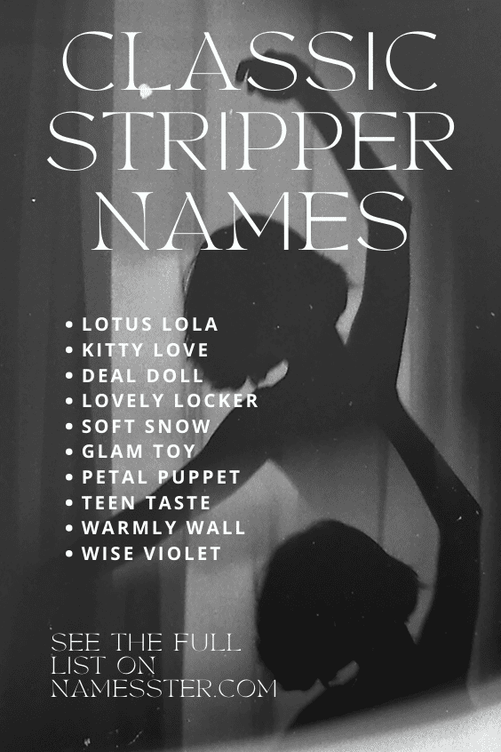 Classic Stripper Names