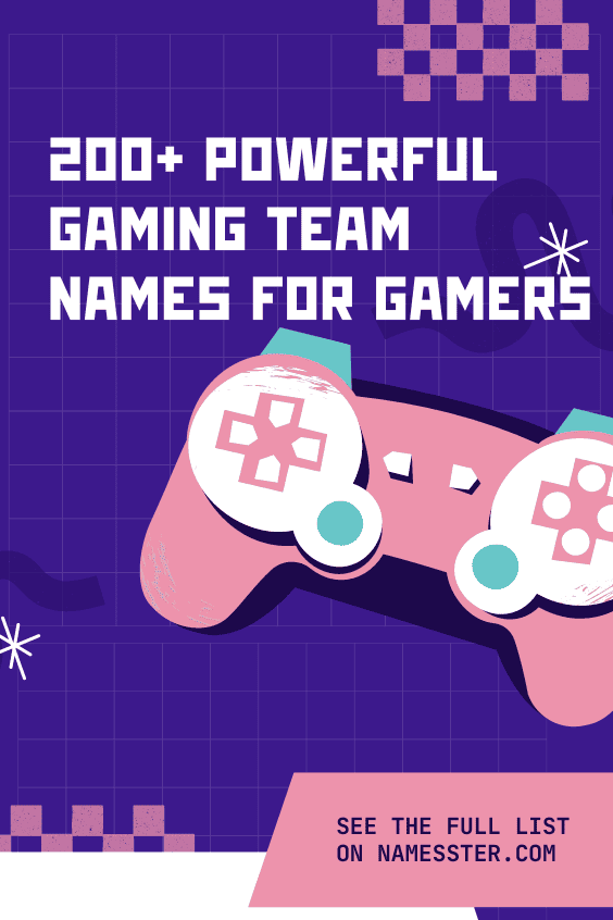 200+ Powerful Gaming Team Names for Gamers