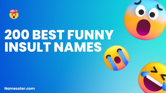funny insult names