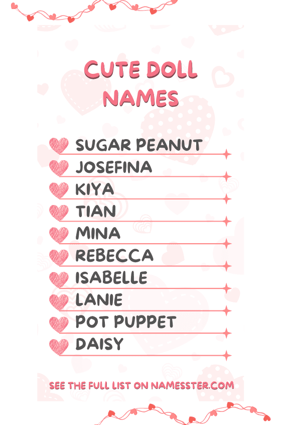 Cute Doll Names