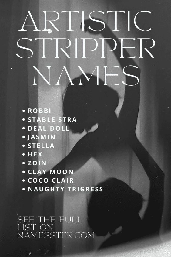 Artistic Stripper Names