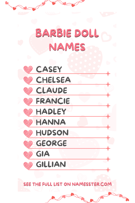 Barbie Doll Names