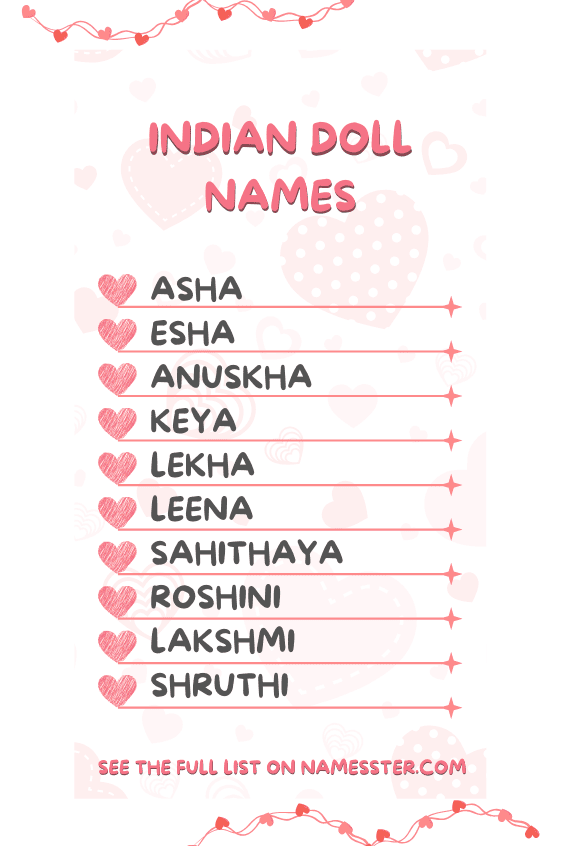 Indian Doll Names